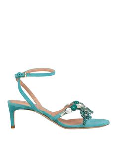 Сандалии Alberta Ferretti, бирюзовый