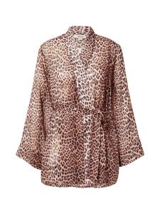 Халат ETAM REID, коричневый/капучино