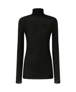 Свитер с мхом Pinko, черный