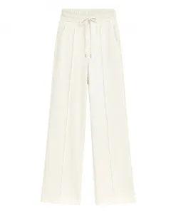 Белые элегантные брюки с широкими штанинами Clips, белый