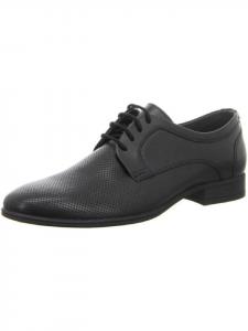 Longo Черные туфли на шнуровке