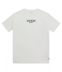 Футболка Guess Regular Fit с логотипом, белый