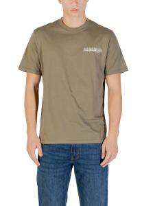 Футболки Napapijri, зеленый