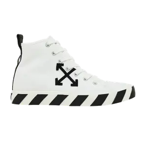Кроссовки Off-White Off-White Vulc Sneaker Mid 'White Black', белый