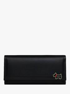 Heritage Lane кожаная сумка с большим клапаном Radley, Black