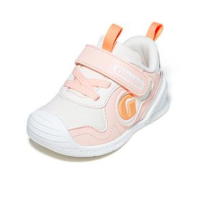 Дышащая обувь с защитой от ударов для младенцев и малышей GINOBLE, персиковый/розовый