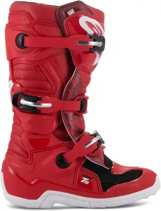 Детские унисекс ботинки Alpinestars Tech 7S, Red Excursion Plain Getaway Solids