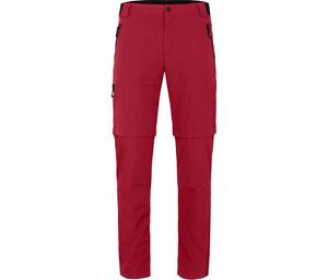 BERGSON Штаны для походов, легкие и прочные, красные.