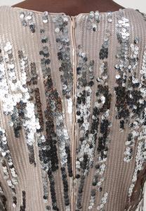 Коктейльное платье DRESS Bruuns Bazaar, серебро