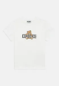 Футболка унисекс с принтом Moschino, Bianco Ottico