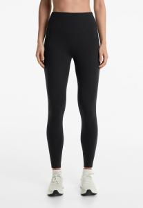 Леггинсы POLYAMIDE ANKLE-LENGTH WITH COTTON HANDFEEL OYSHO, черный