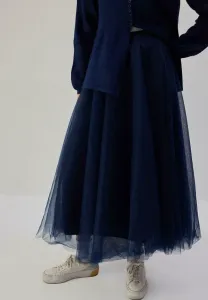 Пышная макси-юбка Touché Privé, Navy Blue