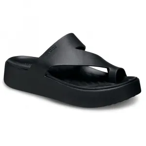 Шлепанцы Crocs Getaway Platform Toe Loop, черный