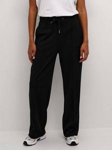 Широкие брюки с завязками на талии от дженни KAFFE, глубокий черный