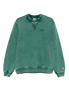 Толстовка с вышитым логотипом Champion, зеленый