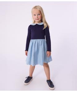 Платье с воротником