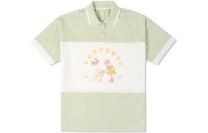 Рубашка поло женская зеленая Converse