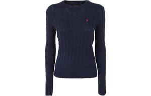 Футболка поло с вышивкой пони Ralph Lauren, темно-синий