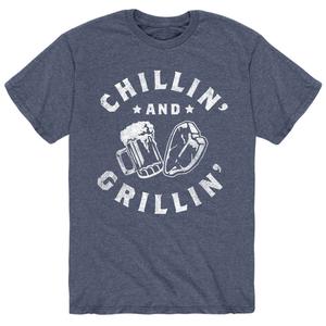 Мужская футболка Chillin And Grillin Licensed Character