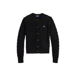 Кардиган с вышитым логотипом Polo Ralph Lauren, черный