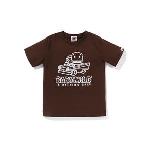 Футболка FW24 детская A BATHING APE, Coffee Bwx