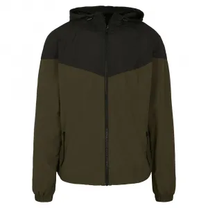 Куртка Build Your Brand 2-Tone Tech Windrunner, зеленый