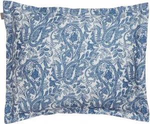 Наволочка фарфоровая Paisley Lake Blue 40 x 80 см GANT