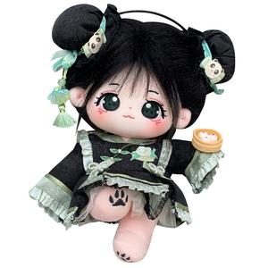 Хлопковая кукла со скелетом из бамбука и набор кукол в китайском стиле Anhui плюшевая кукла высота 20см длина 22см COTTON PLANET