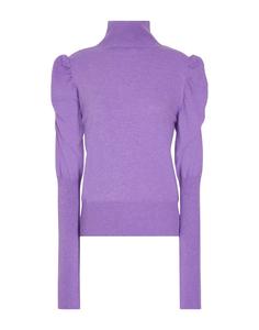 Водолазка Knit Puff Sleeve Sweater 8 By Yoox, лиловый