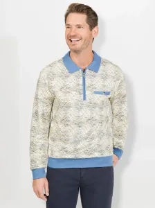 Рубашка поло Marco Donati "Рубашка поло с длинными рукавами", синий