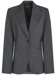 Блейзер в тонкую полоску Karl Lagerfeld, серый