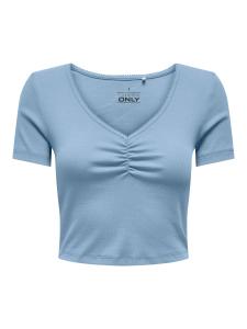 ONLY Футболка в светло-голубом цвете