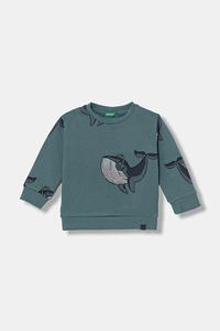 Детская толстовка United Colors Of Benetton, бирюзовый