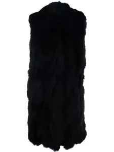 Жилет из искусственного меха GIOCASTA, черный
