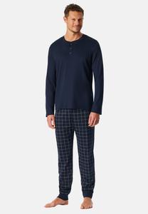 Пижамный комплект Schiesser Pyjama set, Nachtblau/Dark Blue
