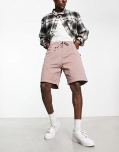 Розовые шорты свободного кроя Carhartt WIP Lawton