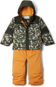 Columbia детский комплект Mighty Mogul II для девочек, Greenscape Barkblur/Sunstone