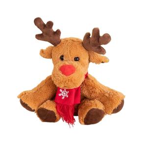 Плюшевая игрушка рождественский лось 30 см Shangjia