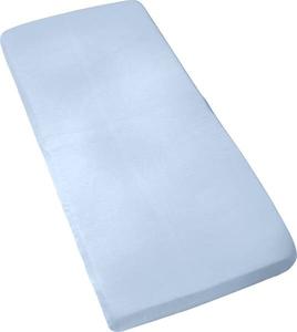 Простынь на подгонке Erwin Müller 158304, 70x1x120-140 см, светло-голубой