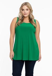 Топ YOEK Round Neck, Green