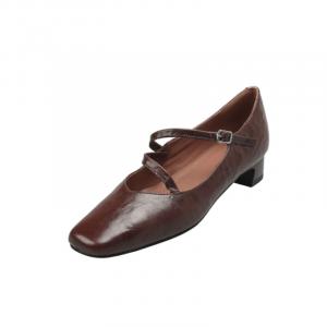 Echo&yolo Коричневые женские туфли-лодочки, цвет Brown