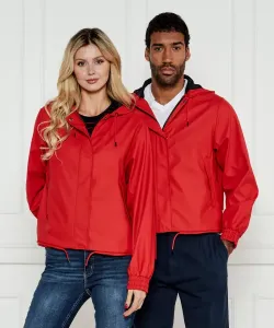 Куртка W3 струнная Relaxed fit Rains, красный