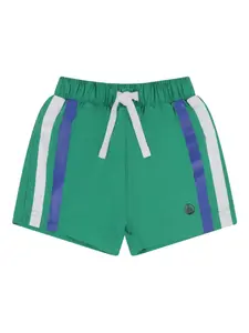 Плавки-шорты с полосками по бокам Petit Bateau, зеленый