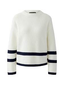 Свитер VINIAH белого и синего цвета Oui