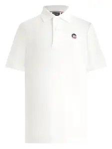 Поло с логотипом Fusalp, белый