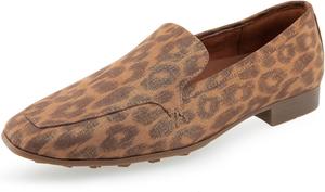 Женские лоферы Aerosoles Paynes, Leopard Metallic Faux Suede