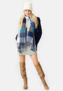 Шарф SAMAYA WEB TICKNEY, Blau/Blue