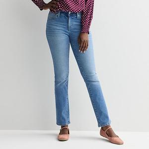 Женские джинсы mid-rise bootcut Sonoma Goods For Life, Medium Blue Wash