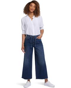 Джинсы NYDJ Cindi Relaxed Wide Leg Ankle Jeans, цвет Rio Rapids