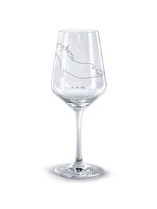 Бокал для красного вина, йога-единорог, ничего не говори, прозрачный Mr. & Mrs. Panda